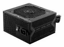 Fuente De Poder Msi 650w 80plus Bronze, 20+4 Pin Atx, Cables Fijos, Negra Perdida Amazon